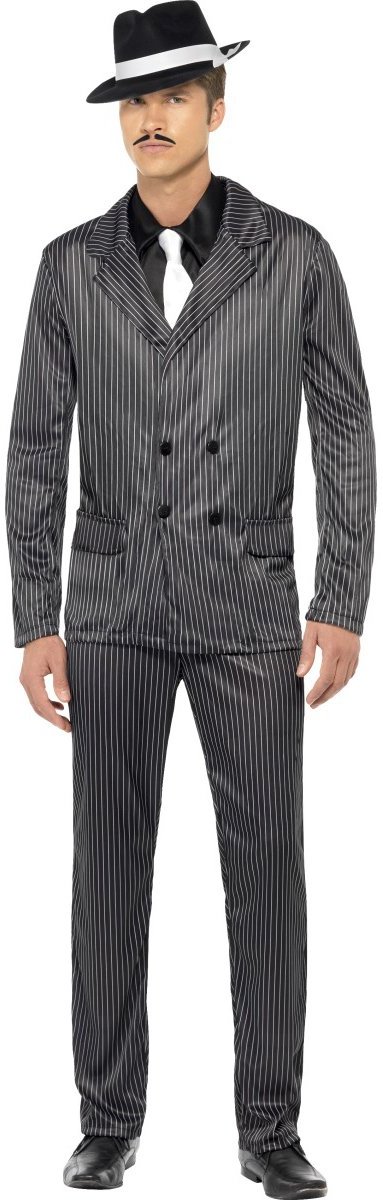 Charleston Gangster pak | Heren kostuum maat M (50/52)